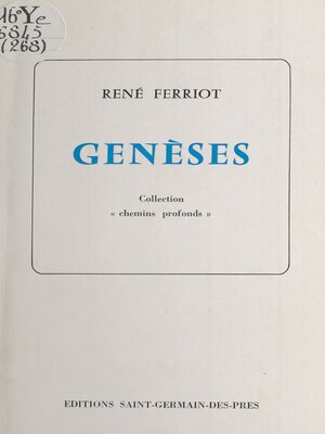 cover image of Genèses